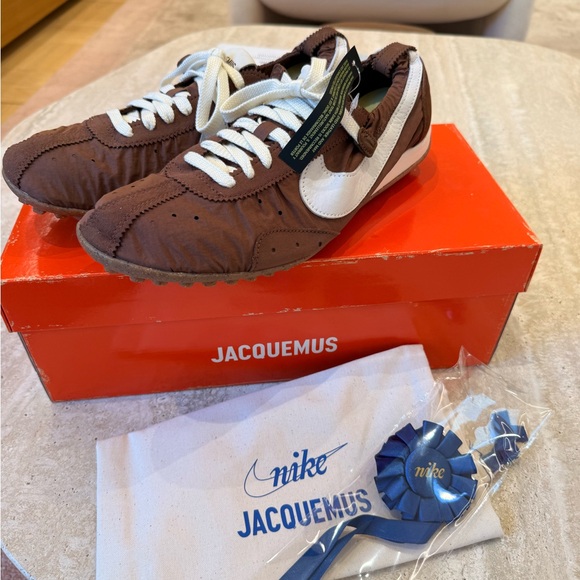Nike Jacquemus Brown Moon Sneaker Shoes - Picture 2 of 13
